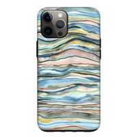 Watercolor Agate: iPhone 12 Pro Tough Case