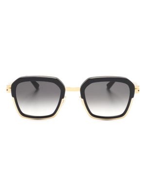 Mykita lunettes de soleil Misty 768 à monture carrée - Noir