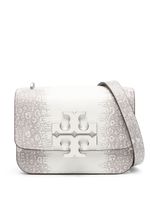 Tory Burch petit sac porté épaule Eleanor à imprimé lézard - Blanc