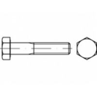 TOOLCRAFT TO-5364348 Zeskantbout M12 110 mm Buitenzeskant RVS A2 25 stuk(s) - thumbnail