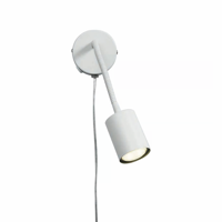 Wandlamp wit Explore GU10 leeslamp verstelbaar Wandlamp wit Explore GU10 leeslamp verstelbaar
