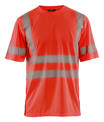 Blåkläder UV-T-Shirt High-Vis 34201013 | High-Vis Rood | Maat S - 7330509616659