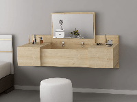Make-up tafel ZAKKORI saphire eik Make-up tafel ZAKKORI saphire eik