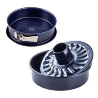 Scharnierende vorm en savarinvorm met afneembare bodem - DR oeTKER - Back Liebe - 26 en 28 cm