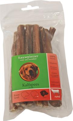 Natuurlijke snack zak kalfspezen 15 cm 100 gram - Gebr de boon
