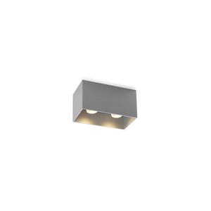 Wever Ducre Box Ceiling 2.0 PAR16 Opbouwspot - Grijs