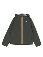 K Way Kids veste zippée à patch logo - Vert