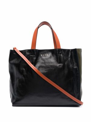 Marni sac cabas Museo Soft E/W - Noir