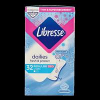 Libresse Inlegkruisjes daily fresh normaal deo fresh 32 Stuks