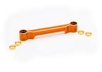 Traxxas - Draglink, steering, 6061-T6 aluminum (orange-anodized) (TRX-10239-ORNG) - thumbnail