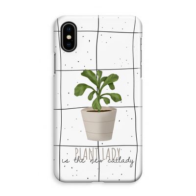 Kamerplant op vensterruit: iPhone XS Max Volledig Geprint Hoesje