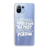 The prettiest: Xiaomi Mi 11 Lite Transparant Hoesje
