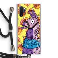 Loot Burger: Samsung Galaxy Note 10 Plus Transparant Hoesje met koord