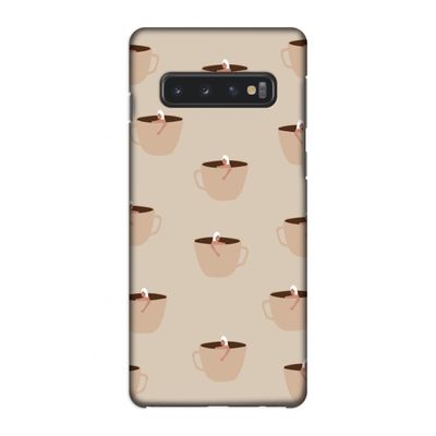 Morning coffee: Samsung Galaxy S10 4G Volledig Geprint Hoesje