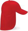 Beechfield CB11b Junior Legionnaire Style Cap - Classic Red - One Size