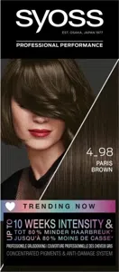 Syoss Color Baseline 4-98 Paris Brown Haarverf