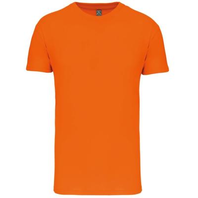 Shirt bio man oranje