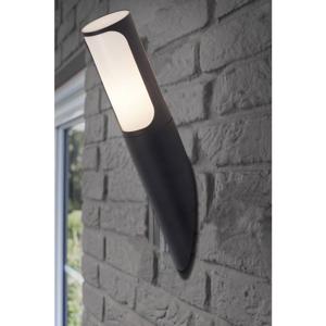 Brilliant Gap 43580/63 Buitenlamp (wand) Spaarlamp, LED E27 20 W Antraciet