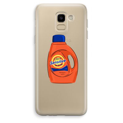 Ultra Sensitive: Samsung Galaxy J6 (2018) Transparant Hoesje