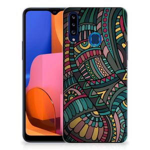 Samsung Galaxy A20s TPU bumper Aztec