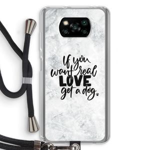 Partner in crime: Xiaomi Poco X3 Pro Transparant Hoesje met koord