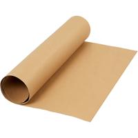 Creativ Company Faux leather papier lichtbruin, 1mtr.