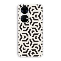 Crazy pattern: Huawei P50 Transparant Hoesje Crazy pattern: Huawei P50 Transparant Hoesje