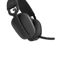 Logitech ZONE VIBE 100 Over Ear headset Bluetooth Stereo Grafiet Ruisonderdrukking (microfoon), Noise Cancelling Volumeregeling, Microfoon uitschakelbaar (mute) - thumbnail