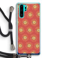 Zon: Huawei P30 Pro Transparant Hoesje met koord