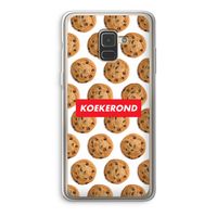Koekerond: Samsung Galaxy A8 (2018) Transparant Hoesje