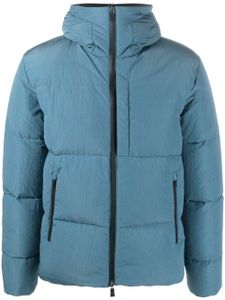 Herno veste matelassée à capuche - Bleu