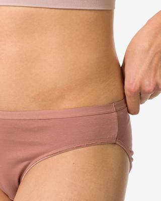 HEMA Damesslip katoen - 2 stuks lichtbruin (lichtbruin)