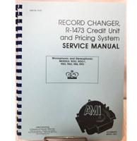Service Manual Credit Unit And Pricing System Ami Record Changer Model R-1473