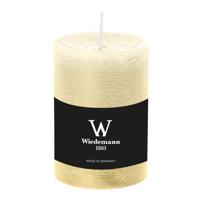 Cilinderkaars/stompkaars - rustieke kaars - creme wit - 7 x 10 cm - 43 branduren Cilinderkaars/stompkaars - rustieke kaars - creme wit - 7 x 10 cm - 43 branduren