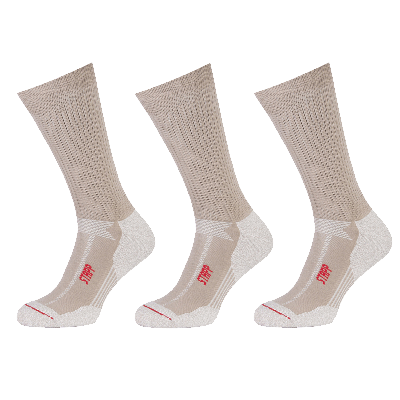 STAPP Wandelsokken Techno Boston All Season 3-pack Beige-35/38