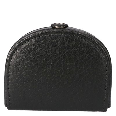 Leather Design Padvinders Portemonnee Zwart