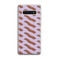 Bacon to my eggs #2: Samsung Galaxy S10 4G Transparant Hoesje