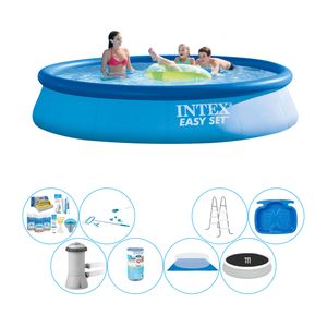 Zwembad Pakket - Intex Easy Set Rond 396x84 cm