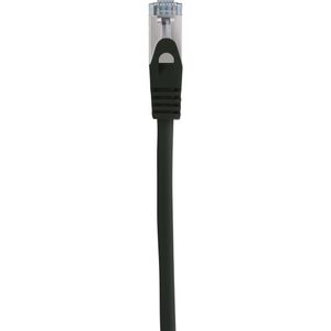 Renkforce RF-5047472 RJ45 Netwerkkabel, patchkabel CAT 6A S/FTP 10.00 m Zwart Vlambestendig 1 stuk(s)