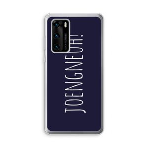 Joengneuh!: Huawei P40 Transparant Hoesje