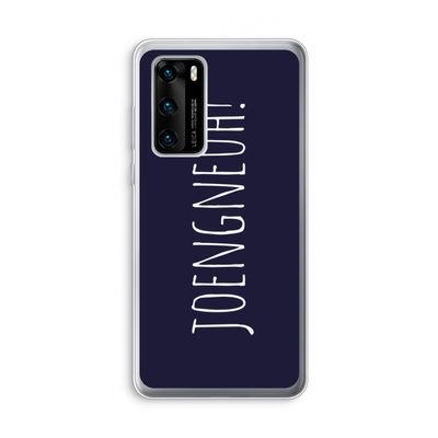 Joengneuh!: Huawei P40 Transparant Hoesje