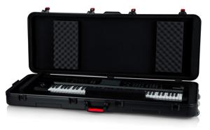 Gator Cases 76-Note Keyboard Case with Wheels Zwart MIDI-keyboardkoffer Hard case