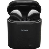 Denver TWE-36 In Ear oordopjes Bluetooth Stereo Zwart Oplaadbox