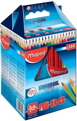 Maped kleurpotlood Color&apos;Peps, 144 potloden (classpack)