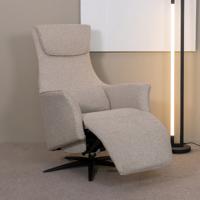 LABEL51 Fauteuil Lund - Naturel - Boucle - One Size