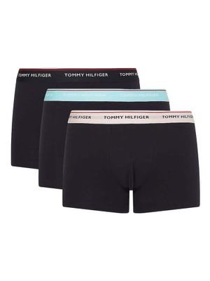 Tommy Hilfiger - 3p Trunk - Stretch Cotton - 0V1, Maat:M