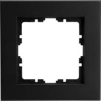 Kopp HK07 PURE mat zwart 1 voudig afdekraam - 4624700