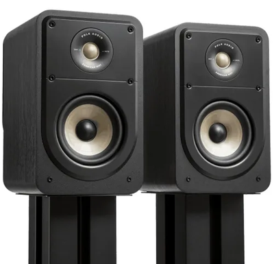 Polk: Signature Elite ES15 Boekenplank Speakers - Zwart
