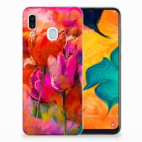 Smartphone hoesje Samsung Galaxy A30 Tulips