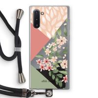 Sweet heaven geometrics: Samsung Galaxy Note 10 Transparant Hoesje met koord